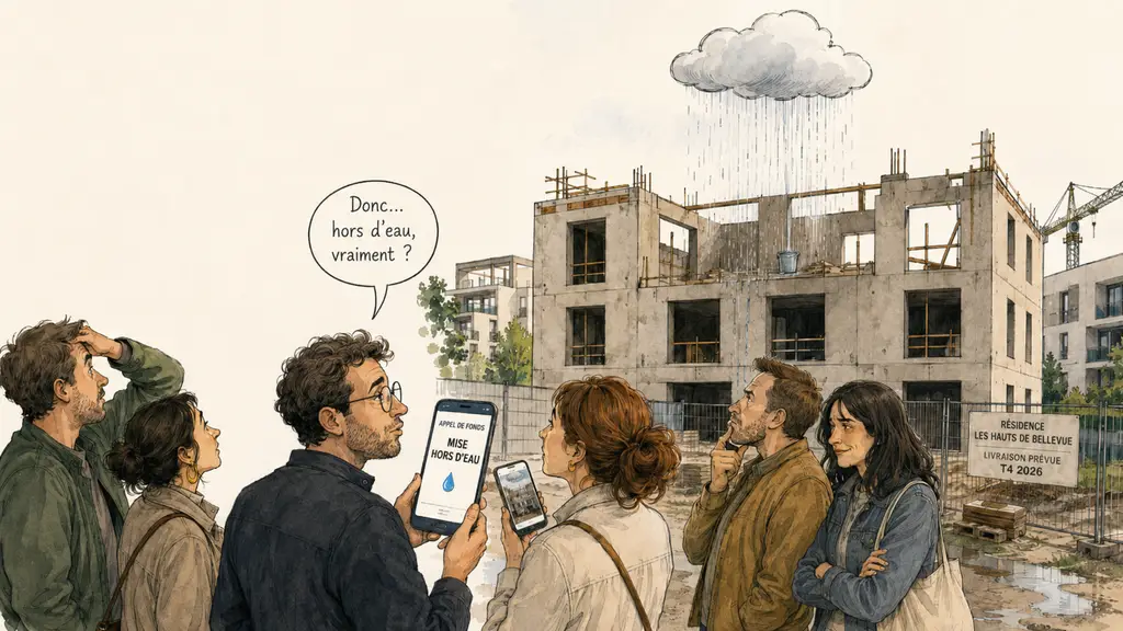 Appels de fonds en VEFA : comment vérifier et contester sans se mettre en tort ?