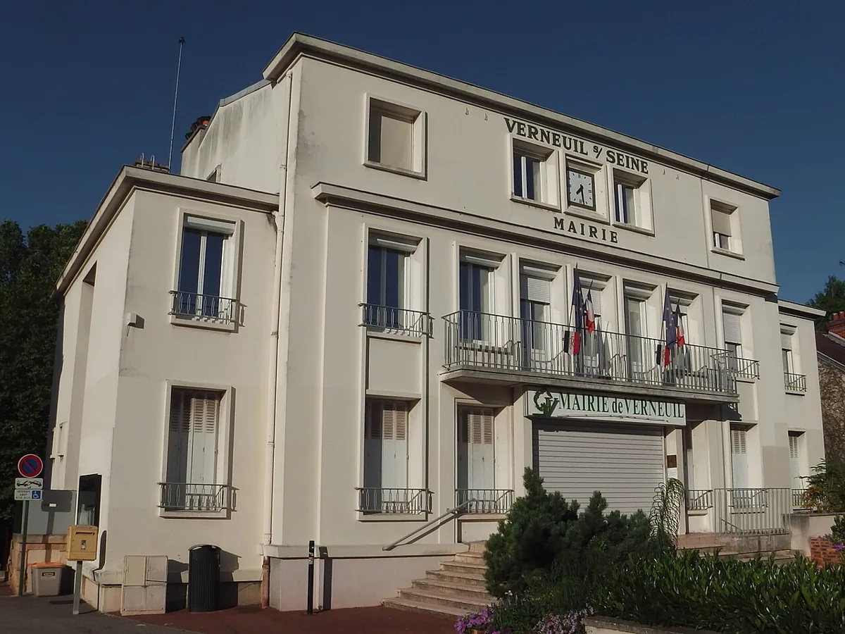 Verneuil sur seine — vue de la commune