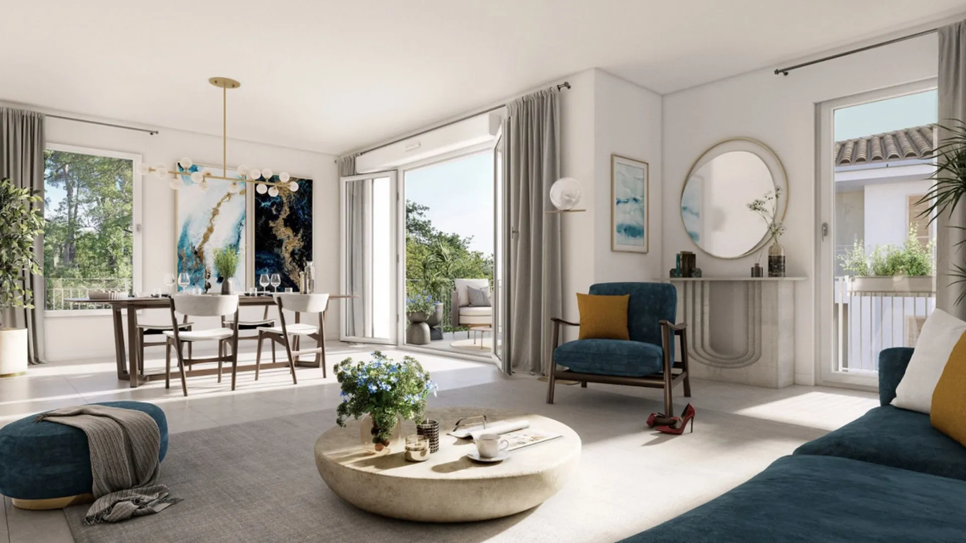 Appartements et maisons neuves à coudoux