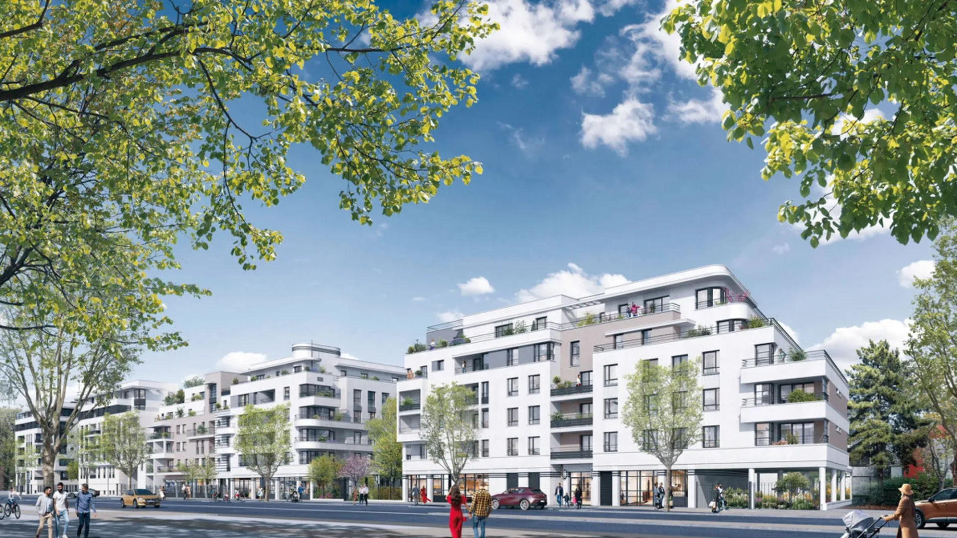 Au vert de maisons brs