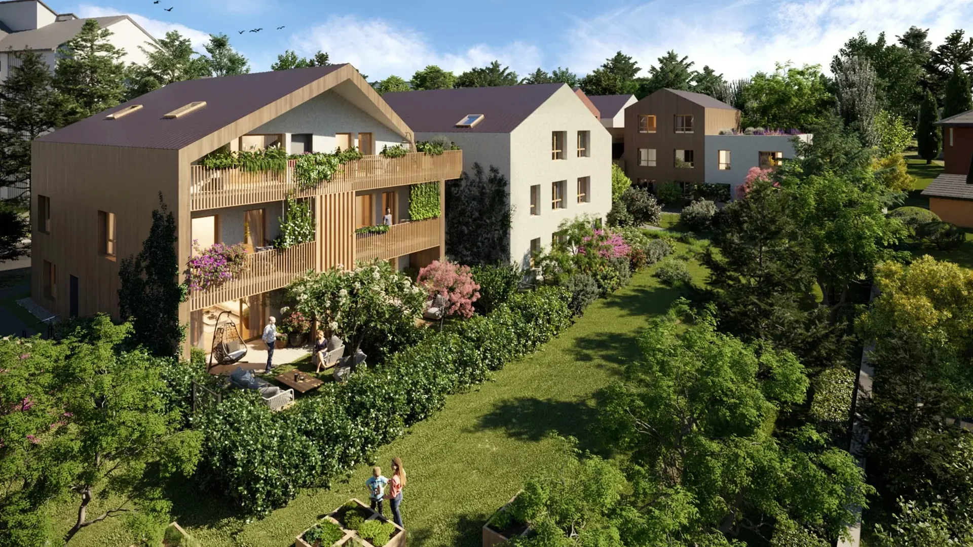 Jardin des Sens  à Annecy : Programme Immobilier Neuf Dans le 74000