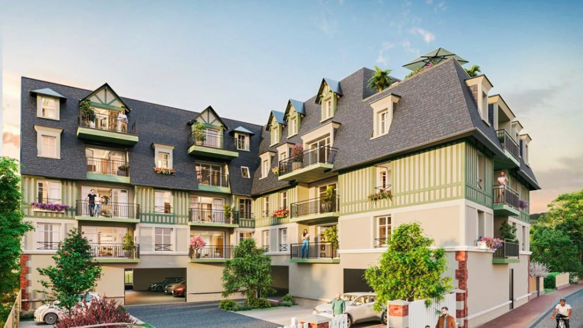 Blonville centre-ville