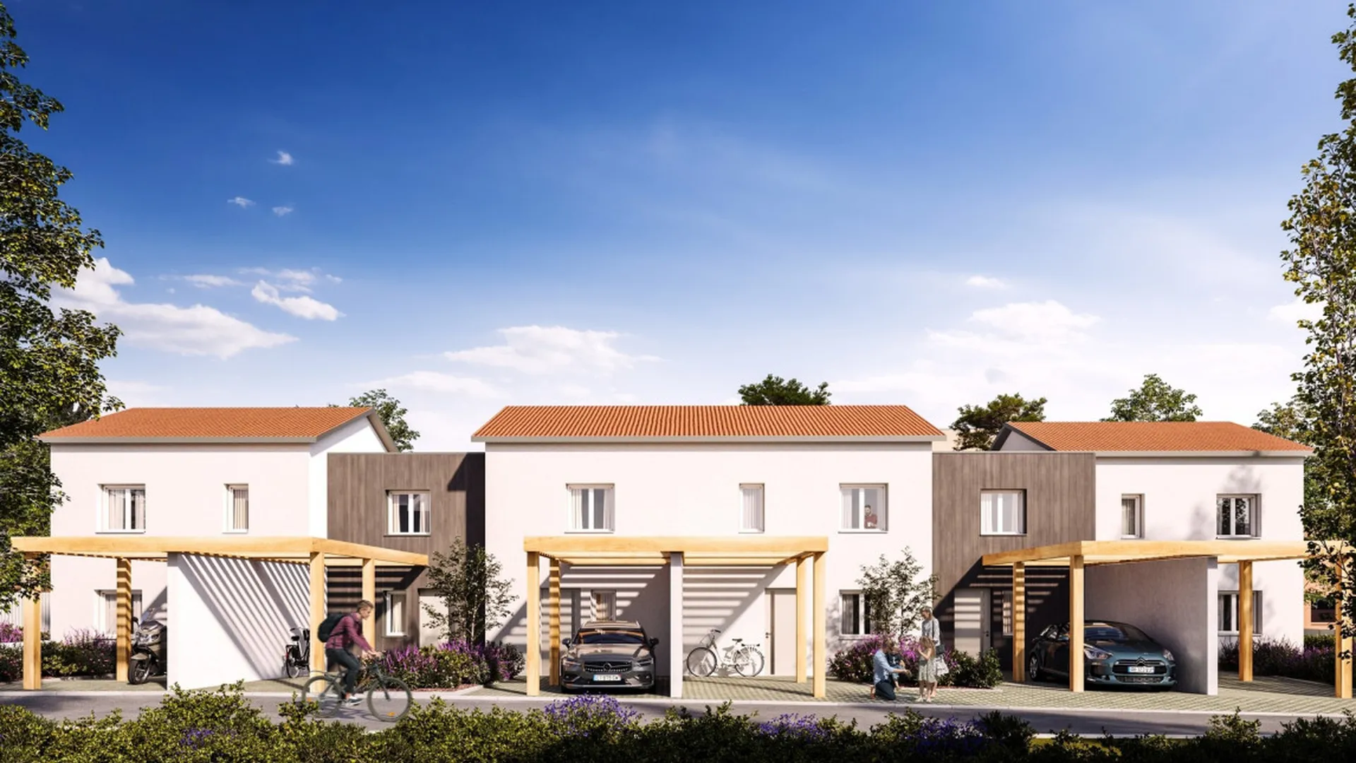 Clovis - les maisons