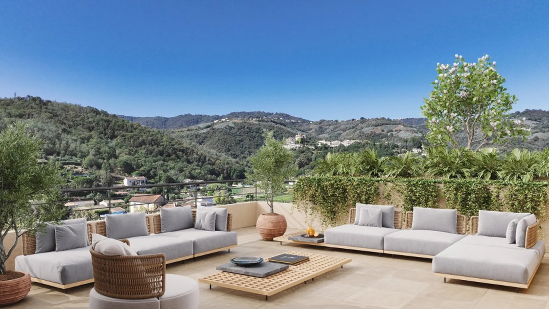 Hauts d'auribeau villas toits