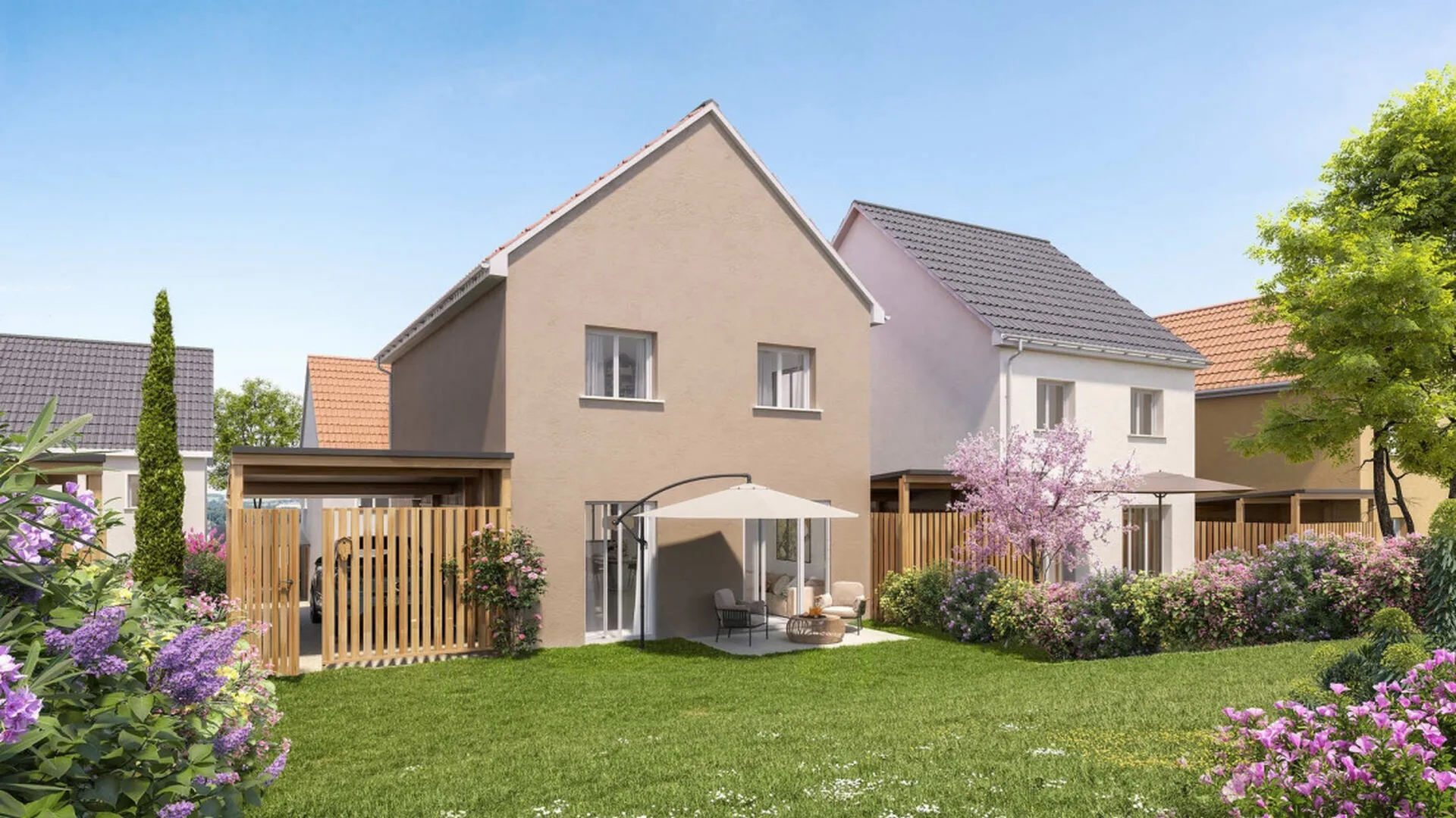 Le hameau fleuri