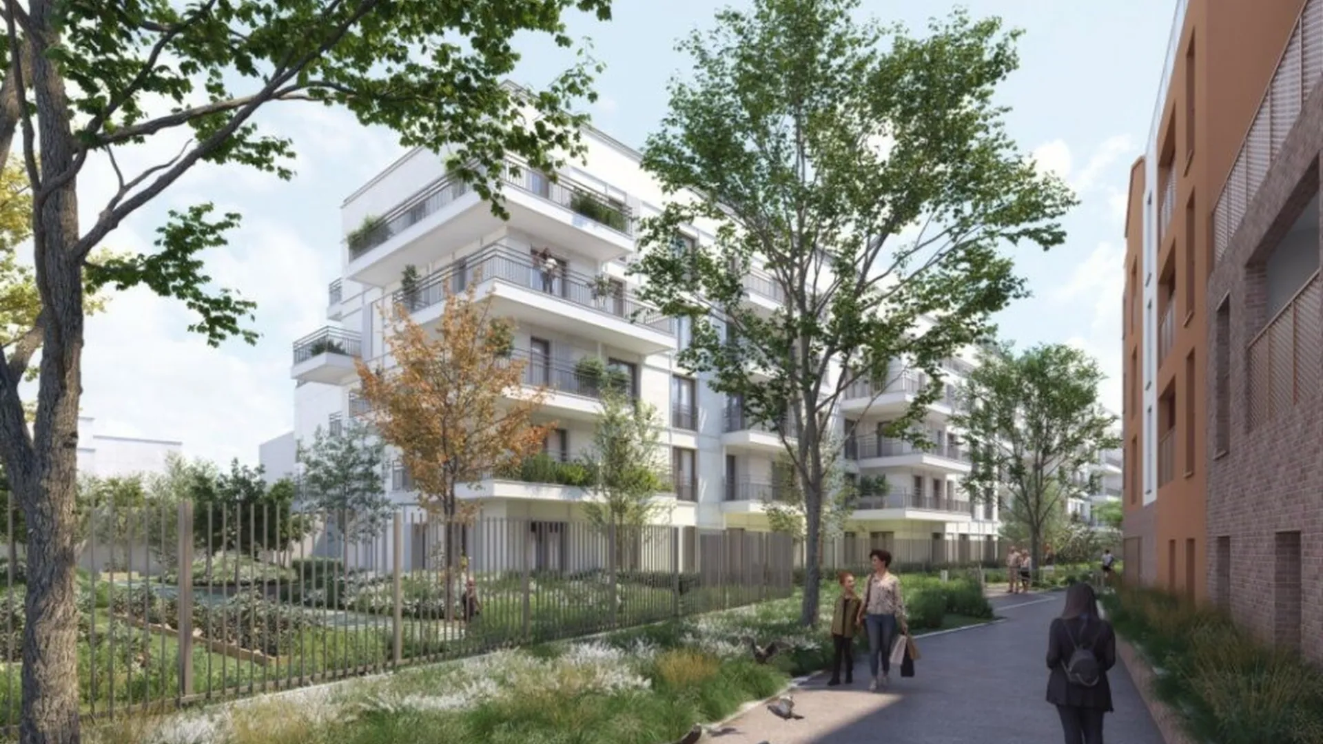Les allées du parc