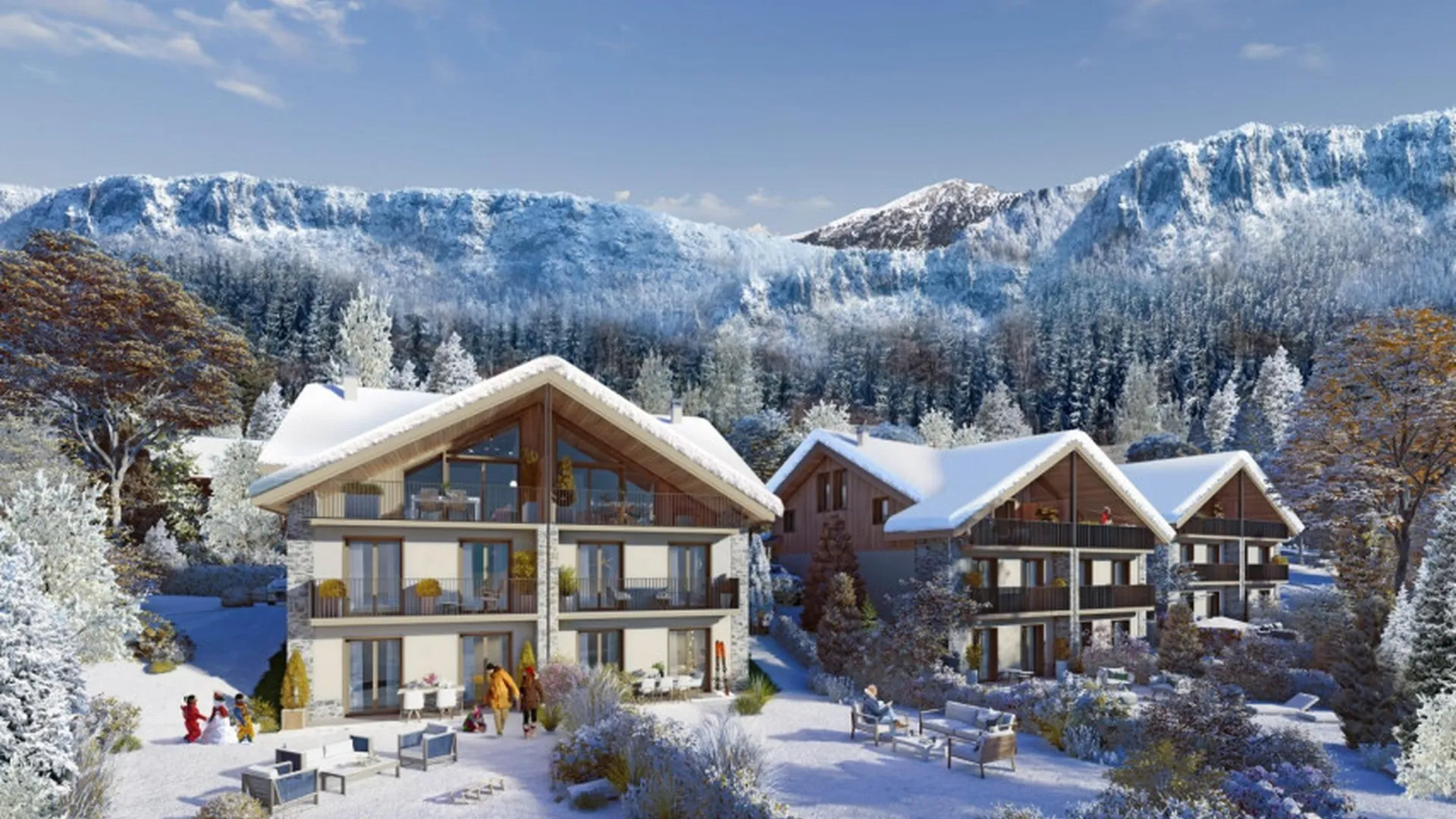 Les chalets de fortville - briançon (05)