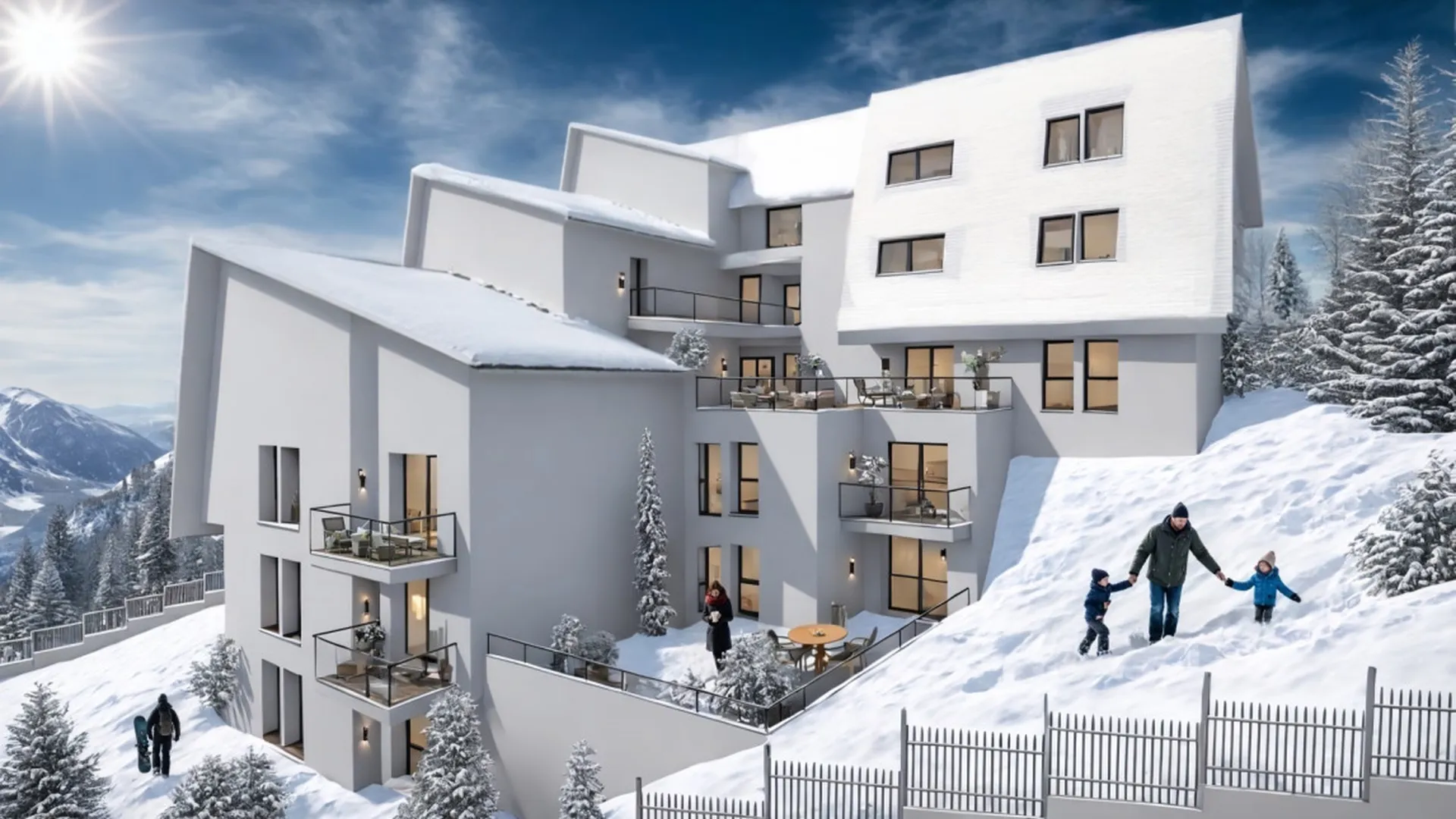 Mountain lodge