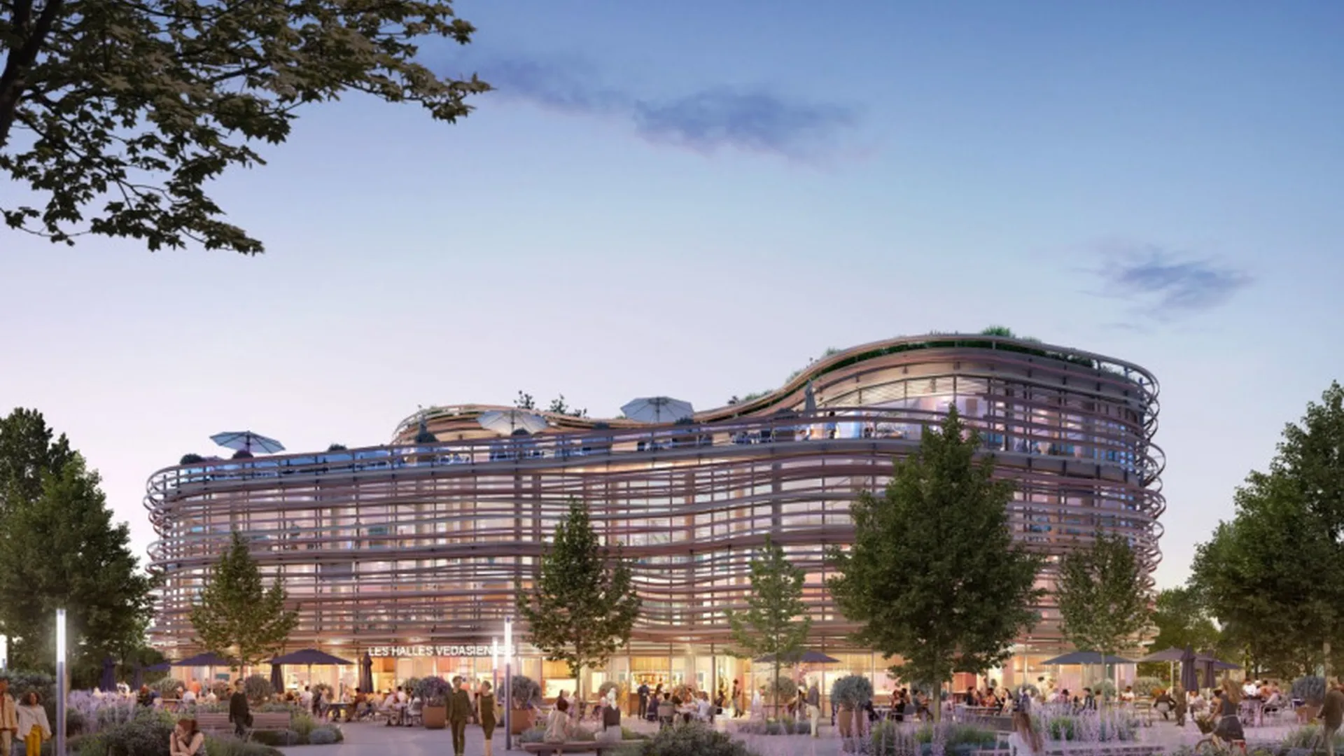 O jardins des halles
