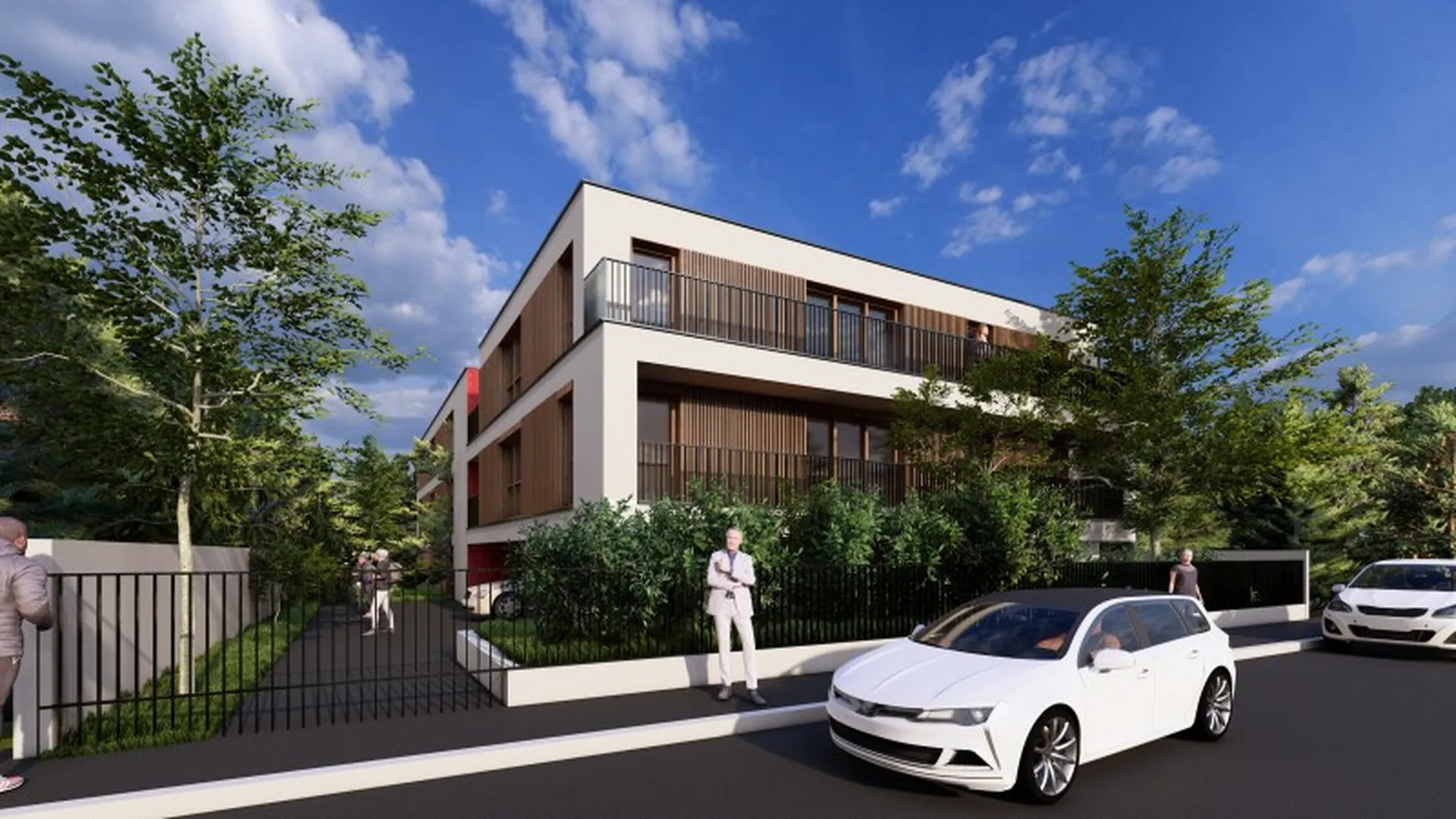 Residence brown rock