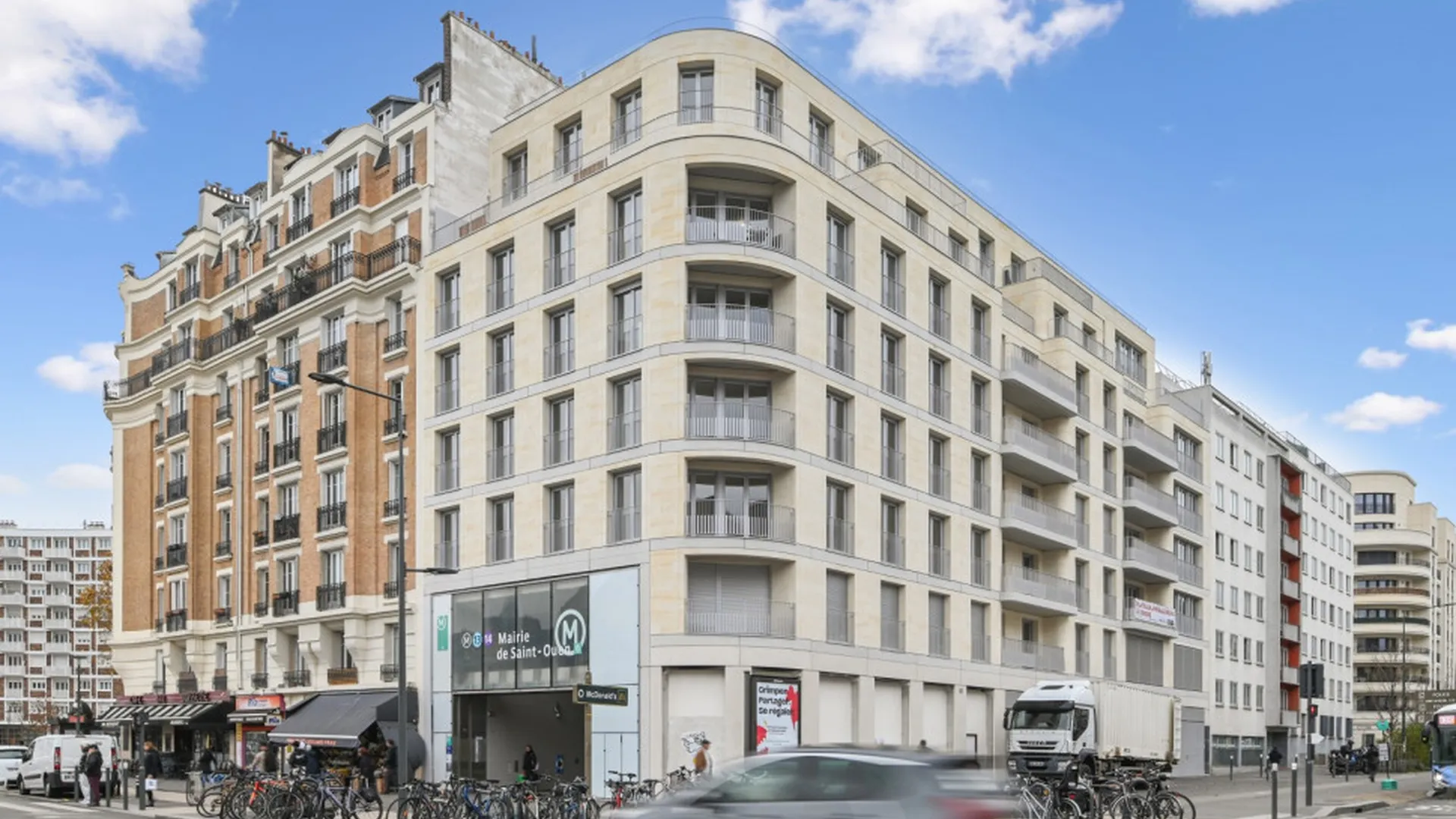 Retour de lot : métro mairie de st ouen