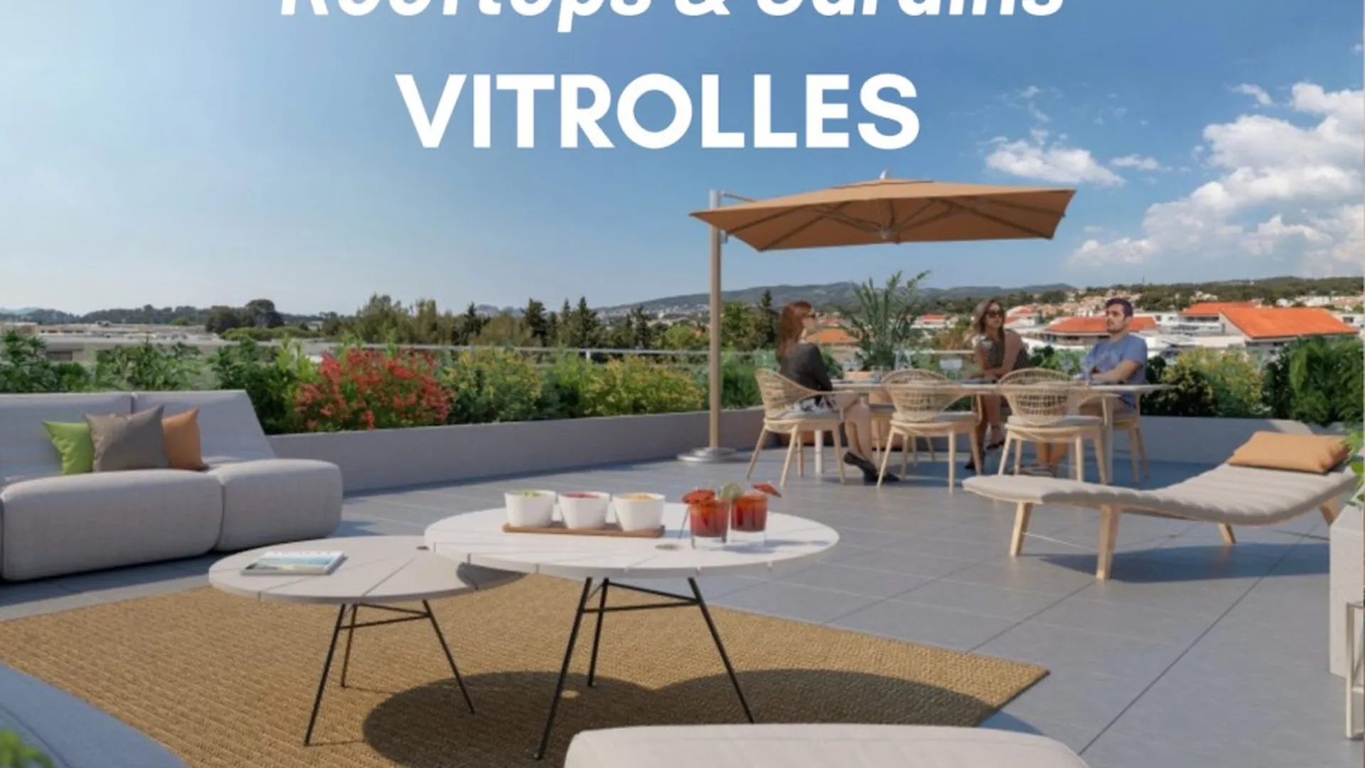Rooftops & jardins - vitrolles