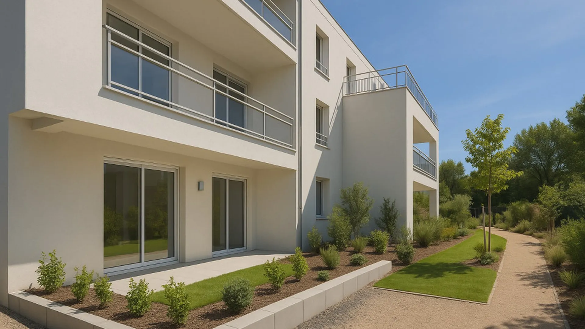 T2 neuf avec jardin - livraison immédiate - montfavet
