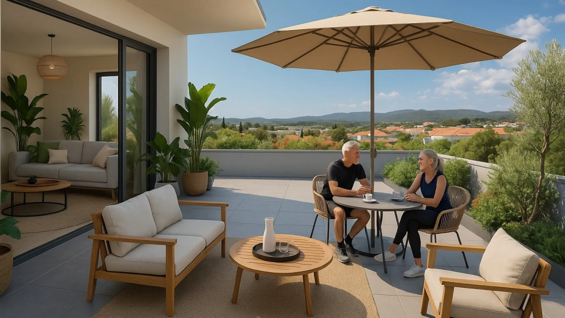 T4 neuf de 102m² + 111m² d'extérieur - la ciotat