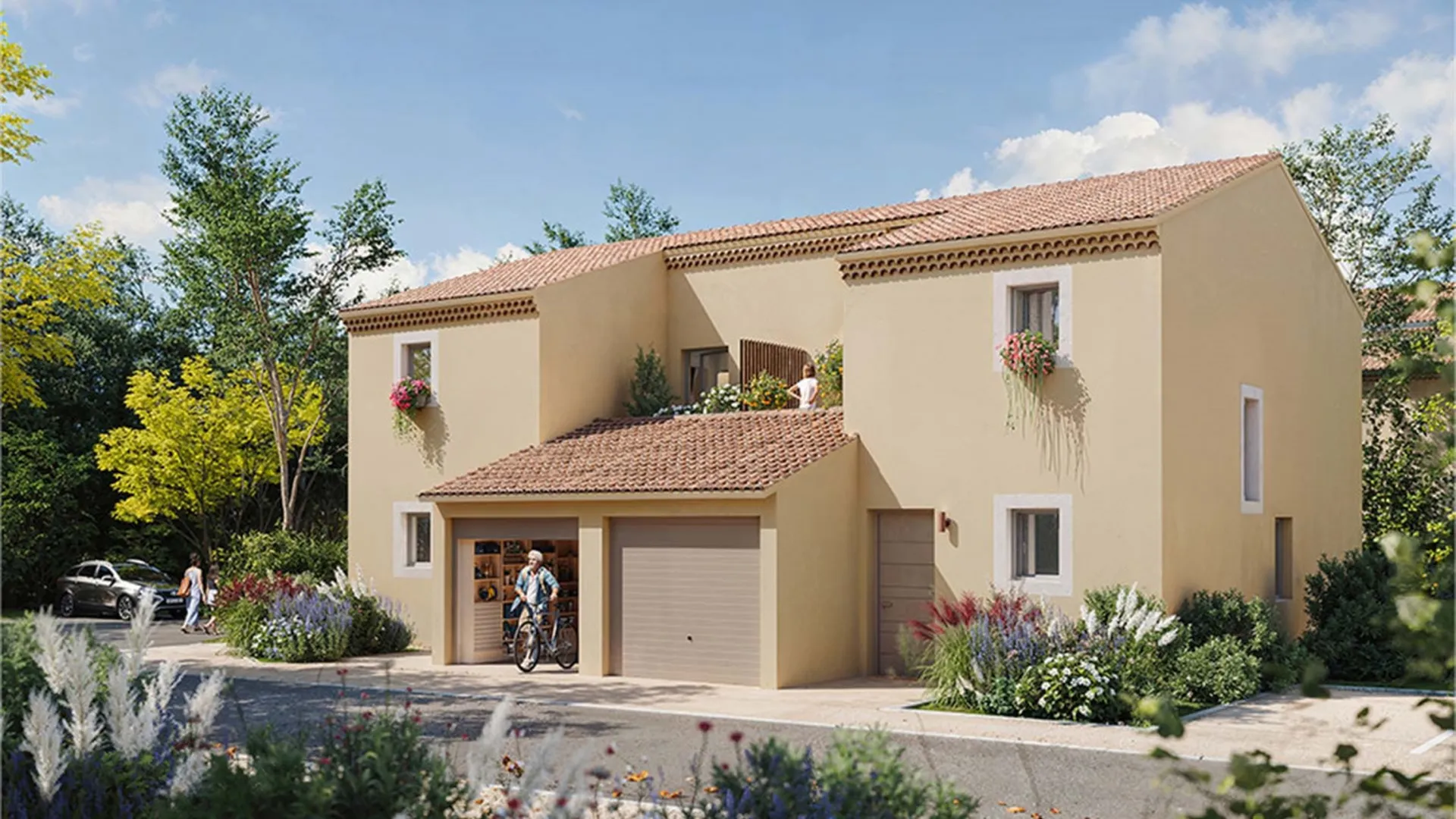 Villas à 10 min du coeur de ville