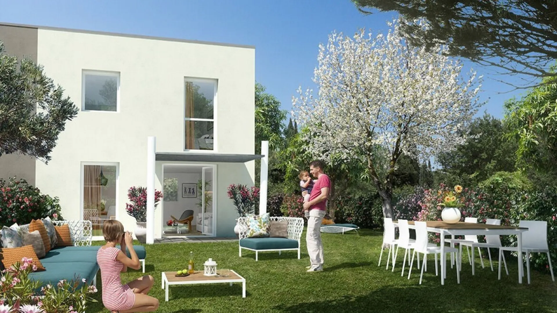 Villas neuves - domaine sécurisé