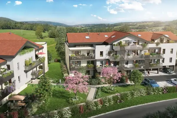 Ôrizon à cuvat : programme immobilier neuf dans le 74350