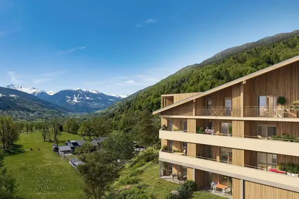 Bourg-saint-maurice ; le versant