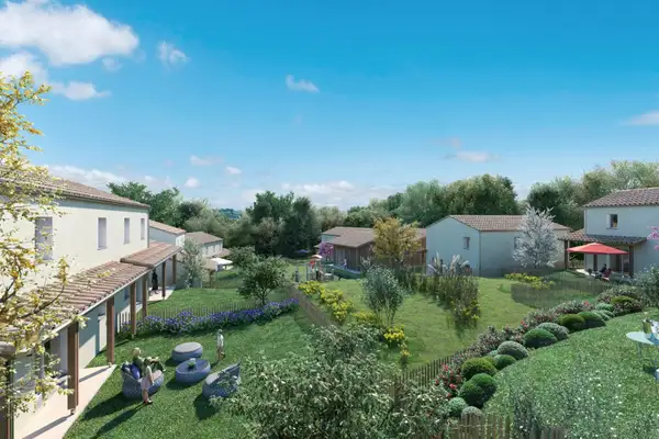 Programme immobilier Haux - habitat participatif à Peujard