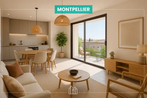 Programme immobilier Jardin clemenceau à Montpellier