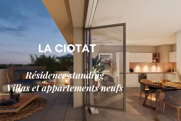 Programme immobilier La ciotat - villas et appartements neufs à La ciotat