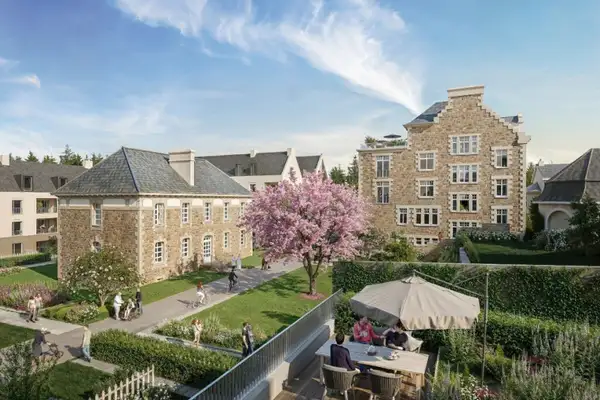 Le hameau du rosais : la villa du rosais & le pavillon