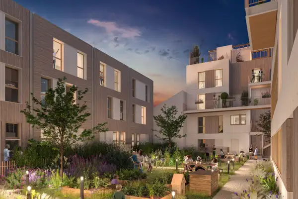 Programme immobilier Le jardin des coutures à St ouen sur seine