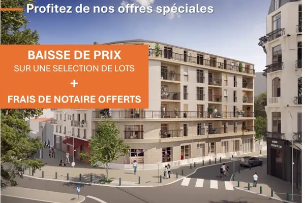 Programme immobilier Le vaillant à St ouen sur seine