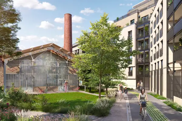 Programme immobilier Les ateliers 63 à St ouen sur seine