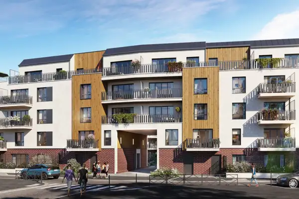 Programme immobilier Patio nature à St ouen sur seine