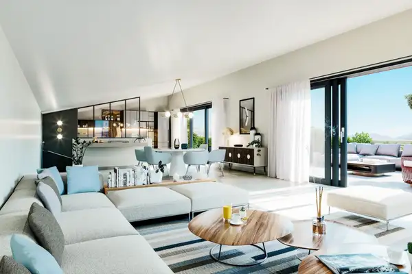 Programme immobilier Zoom vues seine à St ouen sur seine