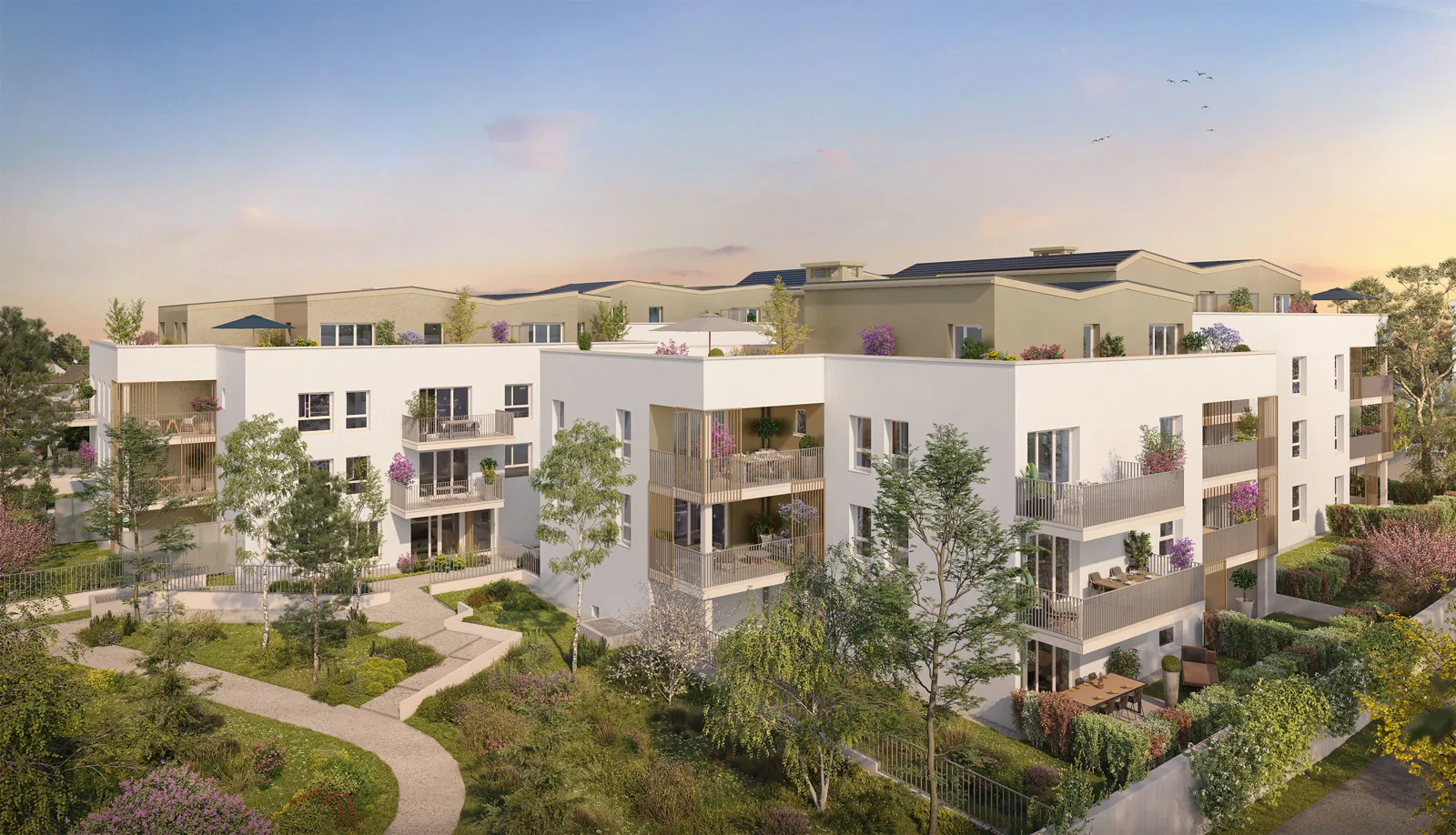 Visuel du programme Les jardins gabriel  à arcueil : programme immobilier neuf dans le 94110