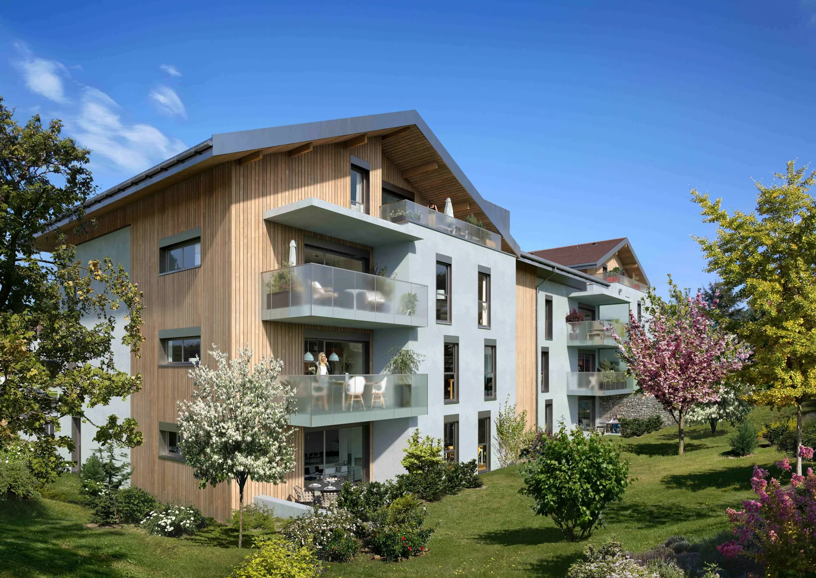 Visuel du programme Natural parc à reignier : programme immobilier neuf dans le 74930