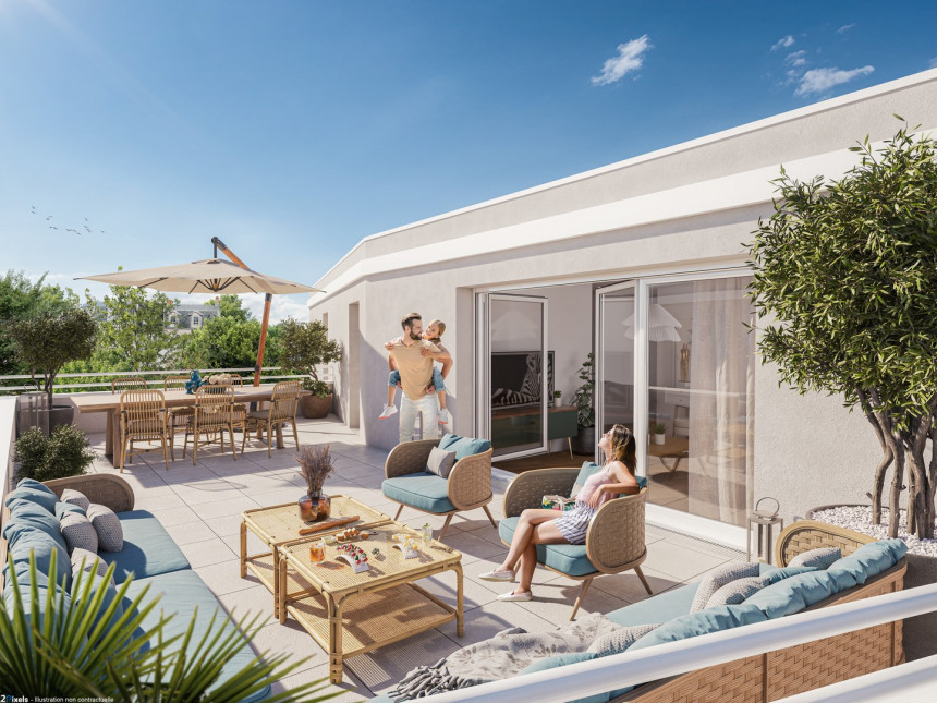 Visuel du programme Les terrasses de la baie