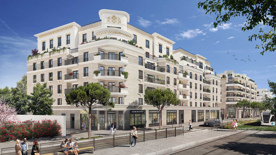 Visuel du programme Un cadre de vie idéal au pied du tram t7