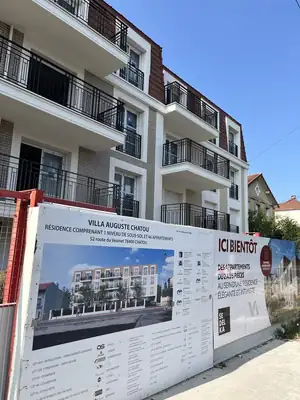 Villa Auguste à Chatou, bientôt la fin des travaux?